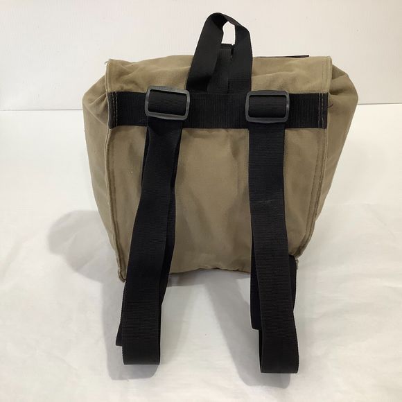 Vintage Orginal Roots 73 Canvas Insulated Backpack Olive Black - Picture 3 of 9